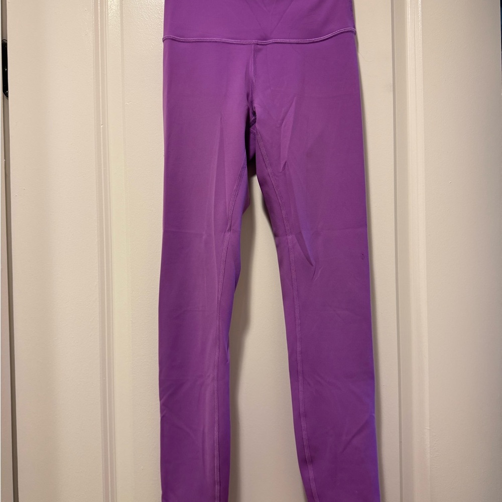 lululemon athletica Wunder Train leggings Purple